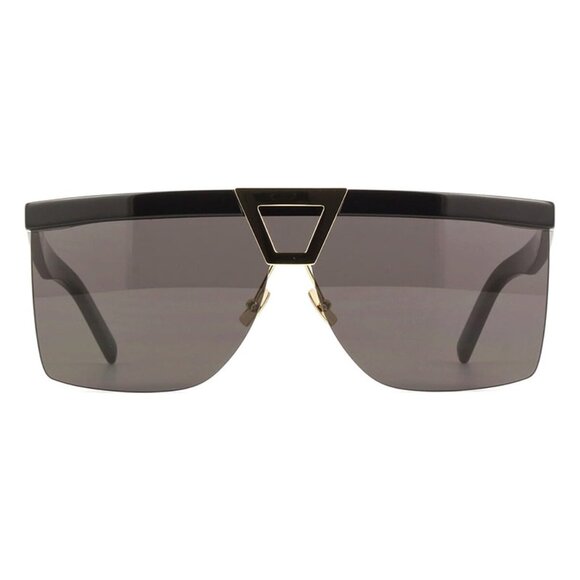 NEW SAINT LAURENT SL537 PALACE 001 BLACK SHIELD SUNGLASSES SAINT LAURENT - Picture 3 of 5